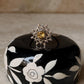 Citrine Mandala 925 Sterling Silver Ring
