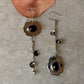 925 Sterling Silver Amethyst Big Mix Match Forest Earrings