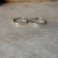 925 Sterling Silver Chunky Italian Rectangular Hoops