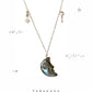 925 Sterling Silver Labradorite Half Moon Face Double Silver Star Handcrafted Necklace