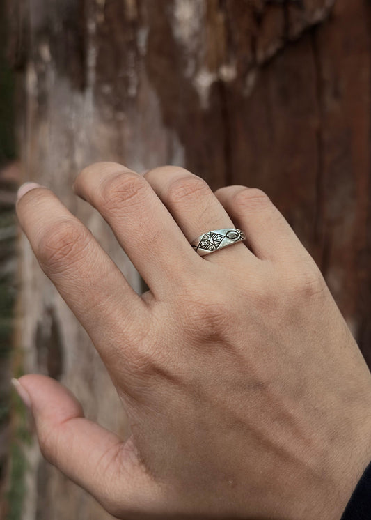 925 Sterling Silver Savannah Spirit Ring