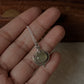 925 Sterling Silver Prehnite Boho Rawa Handcrafted Necklace