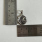 Sun Moon Round 925 Sterling Silver Pendant