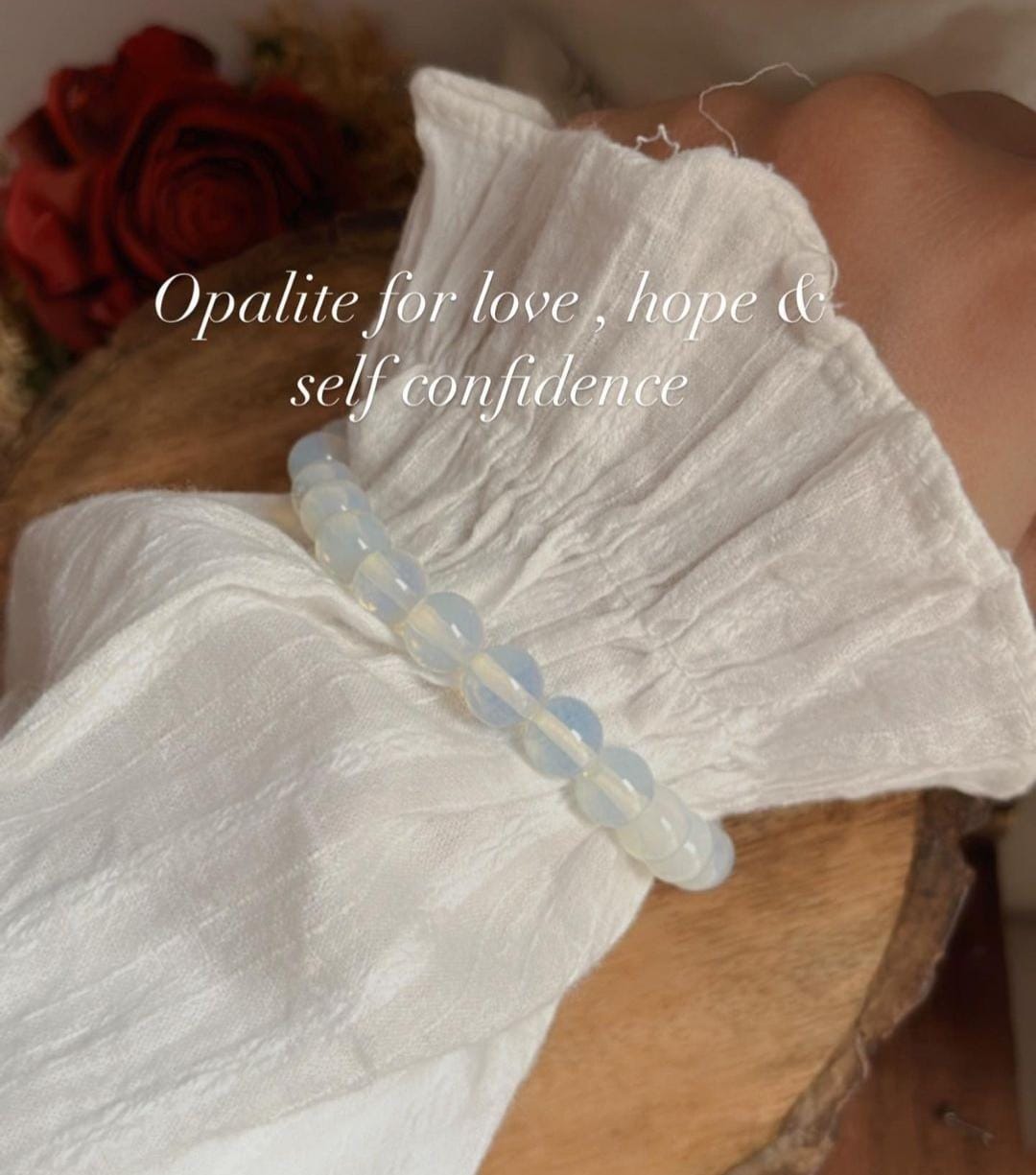 8MM Opalite Gemstone Bracelet