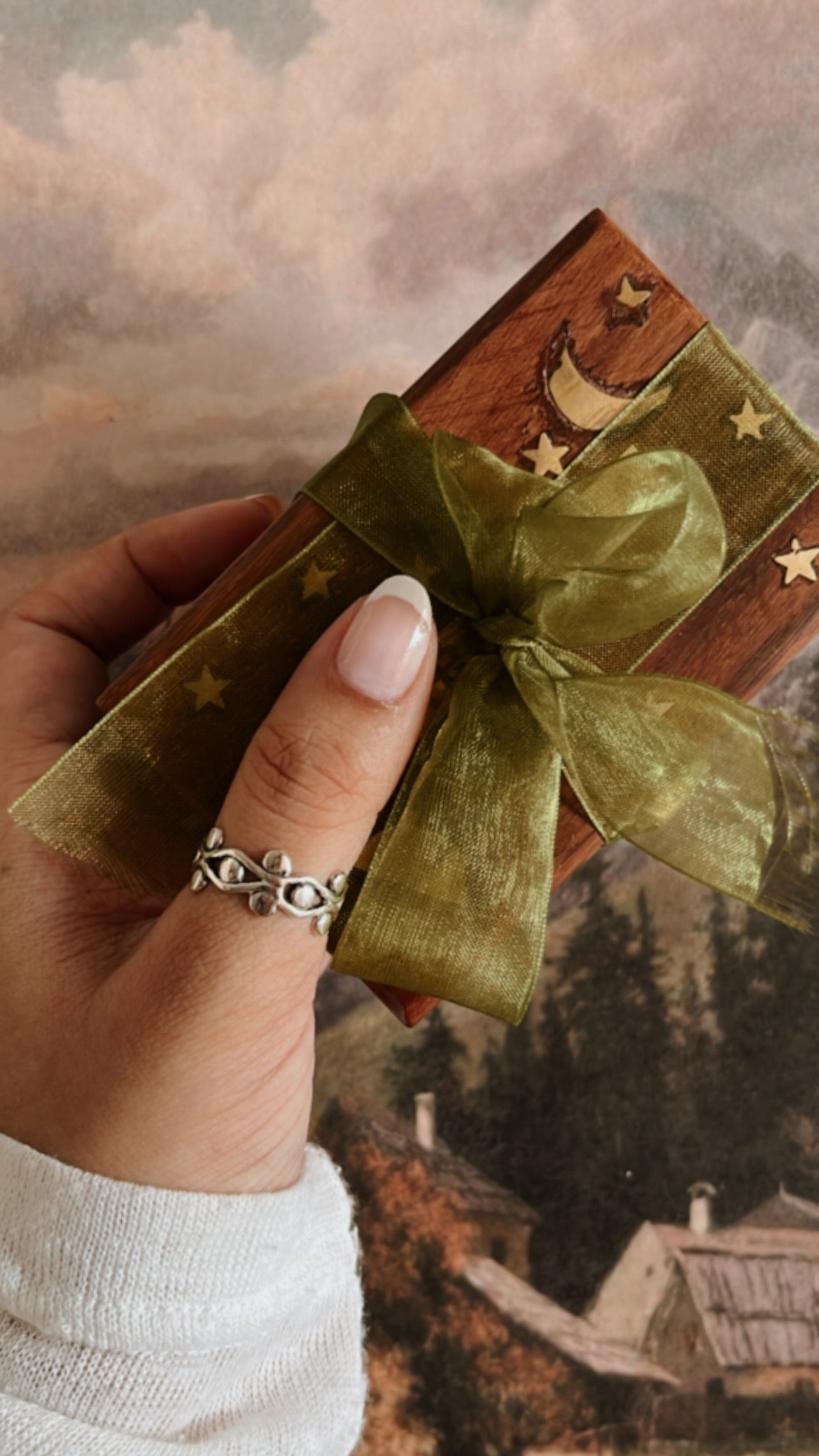 Tribal-inspired sterling silver Tribey ring