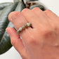 Natural Crystal Labradorite 4mm Stretchy Rings