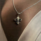 Fleur-De-Lis Design Pendant in 925 Silver