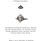 925 Sterling Silver Boho Mandala Piece Ring