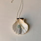 925 Sterling Silver Aquamarine Star, Fresh Water Pearls & Fish Bone Charm Handcrafted Necklace