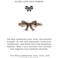 925 Sterling Silver 3D Pretty Boho Bow / Ribbon 🎀 Ring