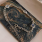Moonstone 3 Stone Silver Bracelet