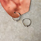 925 Sterling Silver Plain Ball Hoops