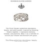 925 Sterling Silver Floral Garden Boho Band Ring