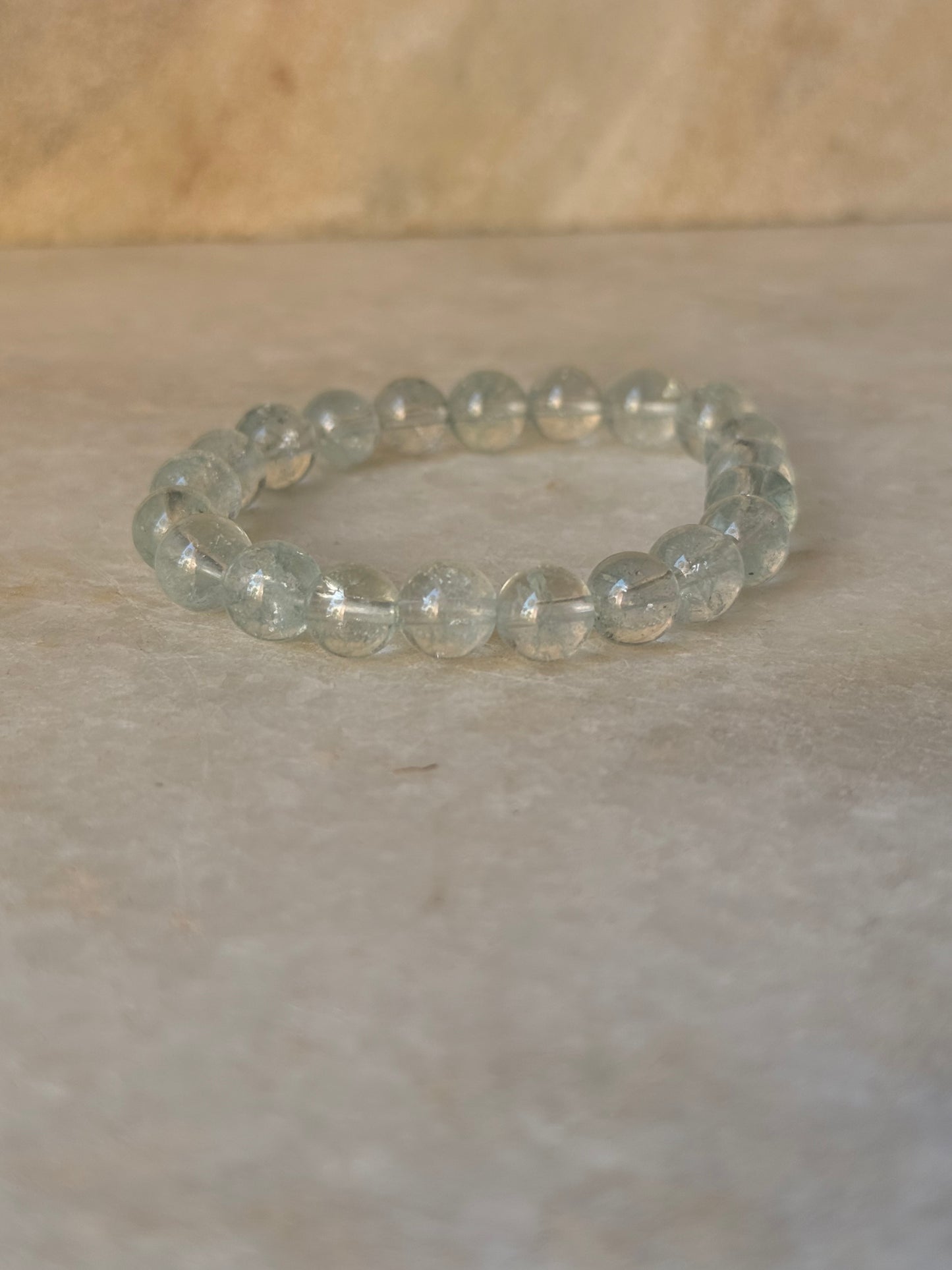 Natural Crystal AAA Aquamarine 8mm Bracelet