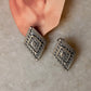925 Sterling Silver Tribal Handcrafted Rawa Earrings
