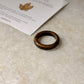 Natural Crystal Tiger Eye Band Ring