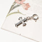 Vintage Italian Small Cross 925 Sterling Silver Pendant /Charm