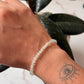 Natural Crystal Fluorite Bracelet 4MM