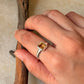 925 Sterling Silver Citrine Square Cut Ring