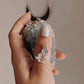 Sophisticated fish tail silver ring with unique, nature-inspired design