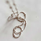 Stylish snake dot silver chain for everyday wear