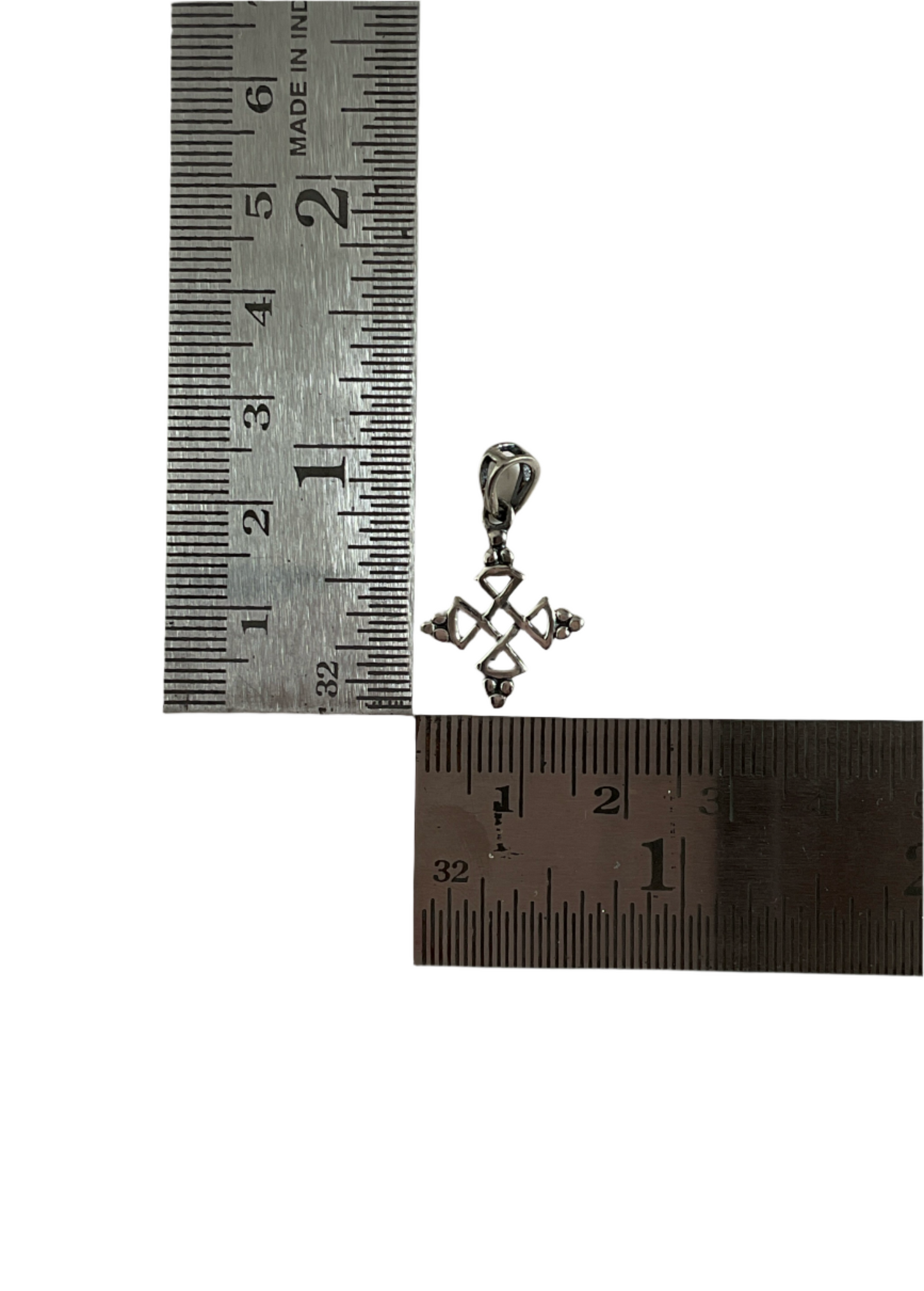 Tribal Kolam 925 Sterling Silver Pendant