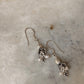 925 Sterling Silver Handcrafted Ghungroo , Rawa Charms ~Jhumki Handcrafted Hook Earrings