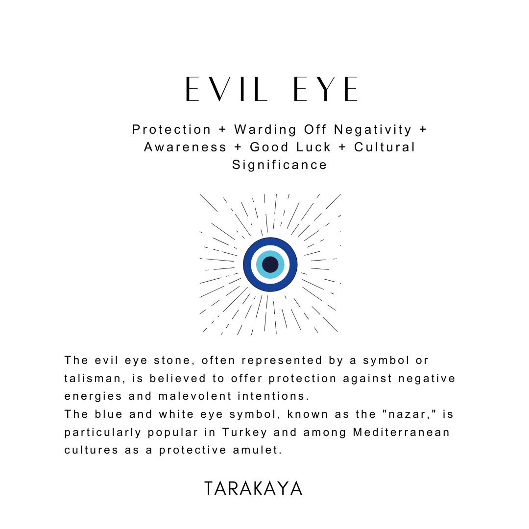 Evil eye charm for protection and good luck  