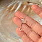 925 Sterling Silver Clear Quartz Butterfly, Clear Quartz Drop Handcrafted Necklace