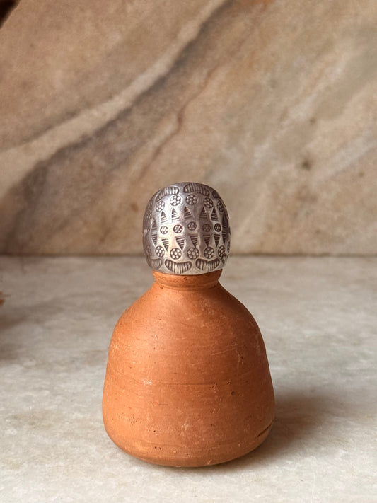 925 Sterling Silver Bohemian Imported Handcrafted Tribal Dome Adjustable Ring