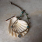 Smokey Quartz, Kingsman Turquoise & Tribal Engraved Charm - Ghungroo Charms  925 Sterling Silver Handcrafted Necklace