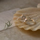 925 Sterling Silver 3D Pretty Boho Bow, 3 Shiny Pearls Charm Ring