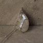925 Sterling Silver One Of a Kind Baroque Pearl -White Topaz North Star Charm - Cable Dot Chain Handcrafted Necklace