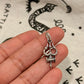 925 Sterling Silver Small Trishul Pendant