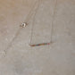 925 Sterling Silver Multi Tourmaline Minimal Handcrafted Necklace
