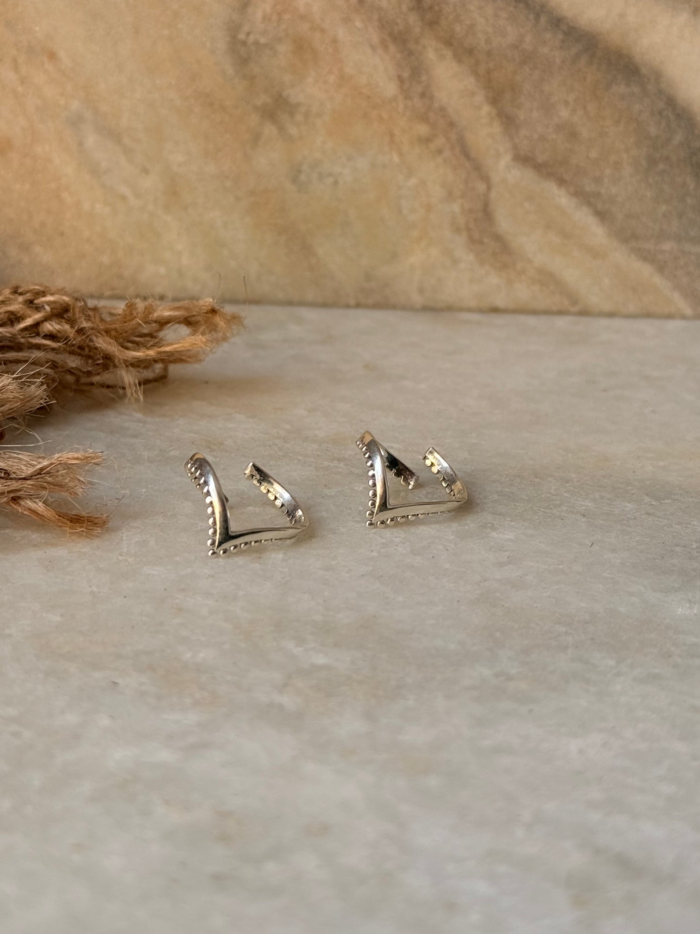925 Sterling Silver V Rawa/ Chevron Boho Minimal Toe Ring