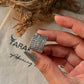 925 Sterling Silver Tribal Textured Fixed Wire Stack Band Ring