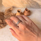 925 Sterling Silver Bohemian Hill Tribe Handcrafted Adjustable Ring
