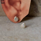 925 Sterling Silver Natural Ethiopian Opal Pear Hammered Earrings