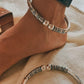 Leg Kada - Design 2 with Intricate Silver Craftsmanship