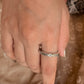 925 Sterling Silver Bohemian Hill Tribe Wild River Handcrafted Adjustable Ring