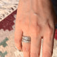 925 Sterling Silver Bohemian Hill Tribe Handcrafted Adjustable Ring