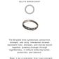 925 Sterling Silver Boho Braided Knot Ring