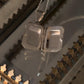 925 Sterling Silver Classic Rectangular Vintage Motifs Engraved Photo Pendant