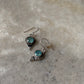 925 Sterling Silver Aqua Chalcedony Boho Rawa Earrings