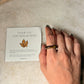 Natural Crystal Tiger Eye Band Ring