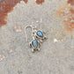 925 Sterling Silver Labradorite Turtle Earrings