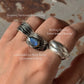 925 Sterling Silver Draped Textured Band Ring