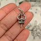 925 Sterling Silver Small Trishul Pendant