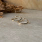 925 Sterling Silver Textured Toe Ring